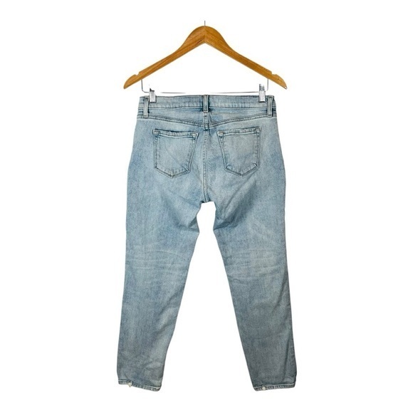 J Brand Cropped Ellis Love Cat Light Blue Wash Ankle Jeans Women Size 26‎ - Picture 5 of 12